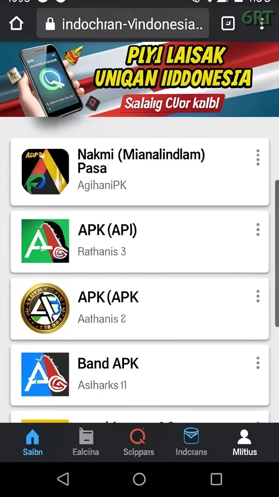 Screenshot dewanaga77 nomor 3