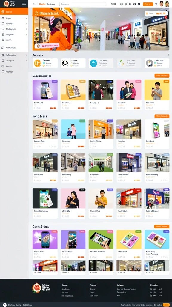 Galeri pratinjau visual 6rt build APK resmi terbaru